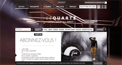 Desktop Screenshot of lequartz.com
