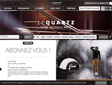 Tablet Screenshot of lequartz.com